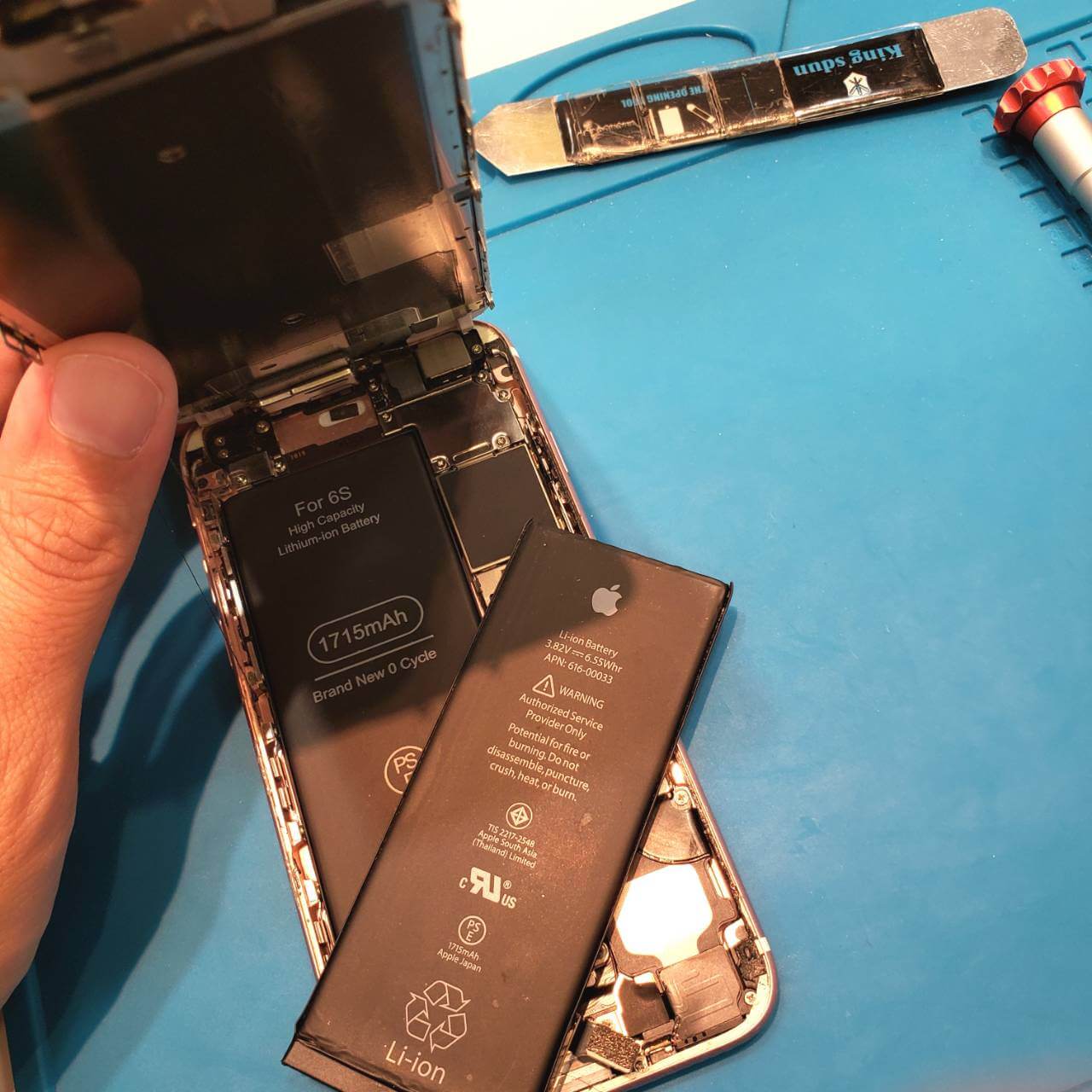 iPhone6S バッテリー交換修理