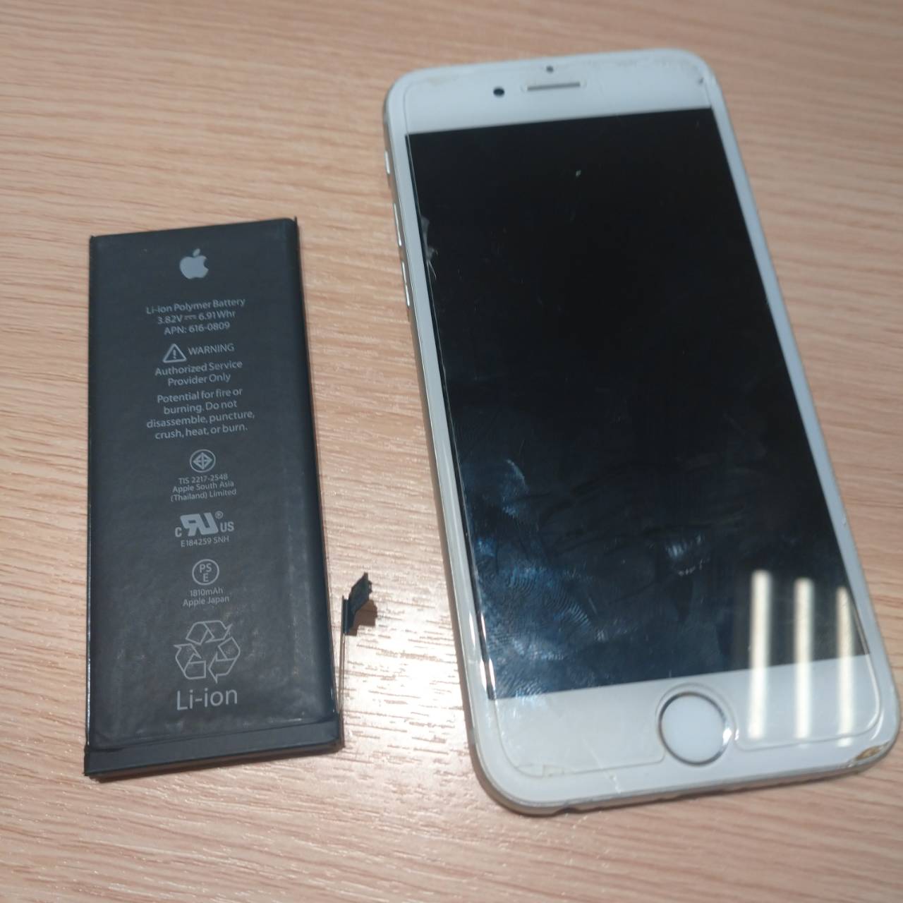 iPhone6バッテリー交換修理