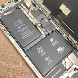 iPhoneX バッテリー交換修理