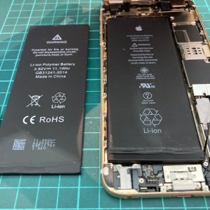 iPhone 6Plus バッテリー交換