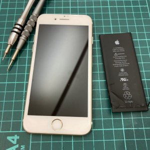 iPhone7 バッテリー交換