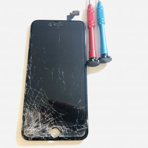 iPhone6Plus  フロントガラス交換