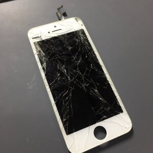 iPhone5SE ガラスパネル交換