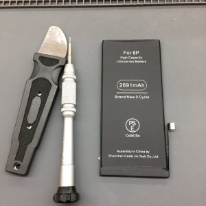 iPhone8 Plus バッテリー交換