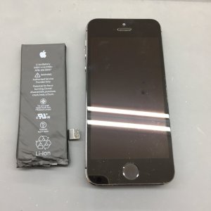 iPhoneSE バッテリー交換