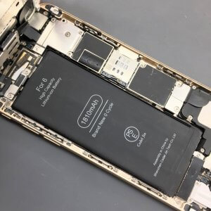 iPhone6 バッテリー交換