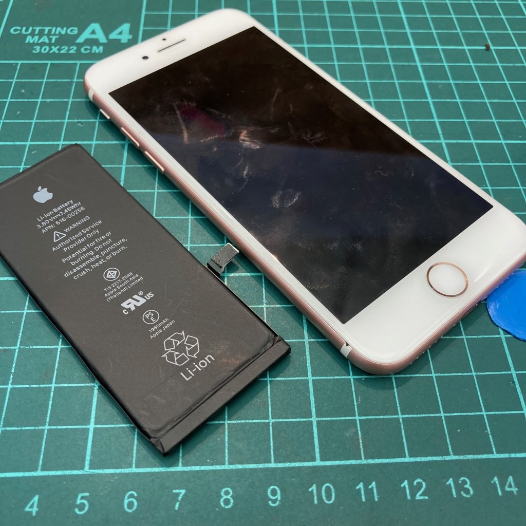 iPhone7 バッテリー交換