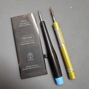 iPhone8 バッテリー交換