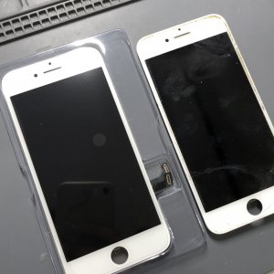 iPhone7 ガラスパネル交換