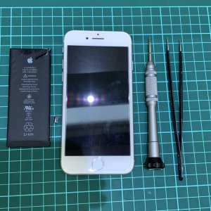 iPhone8バッテリー交換 修理実績