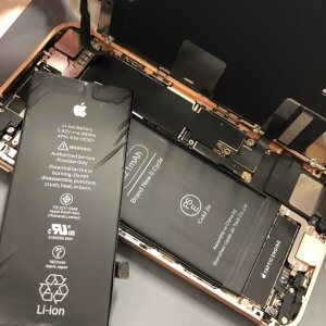 iPhone8 バッテリー交換