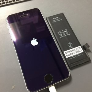 iPhone5SE バッテリー交換