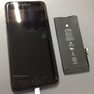 iPhone7 バッテリー交換