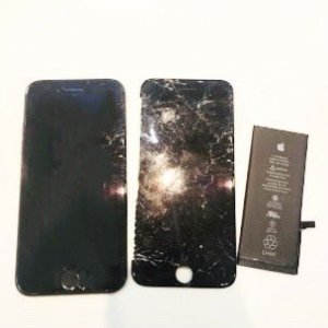 iPhone7 ガラスパネル交換 バッテリー交換