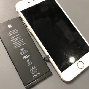 iPhone6 バッテリー交換
