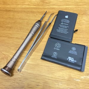 iPhoneX バッテリー 交換修理