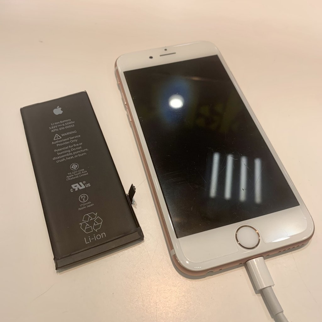 ipone6s バッテリー交換修理