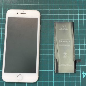 iPhone 6s　バッテリー交換　修理実績