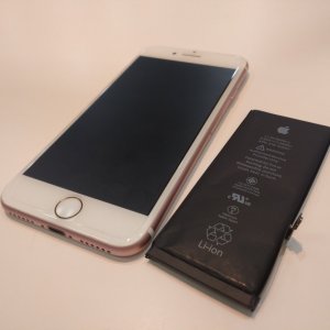 iPhone7　バッテリー交換