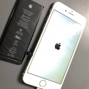 iPhone6 バッテリー交換