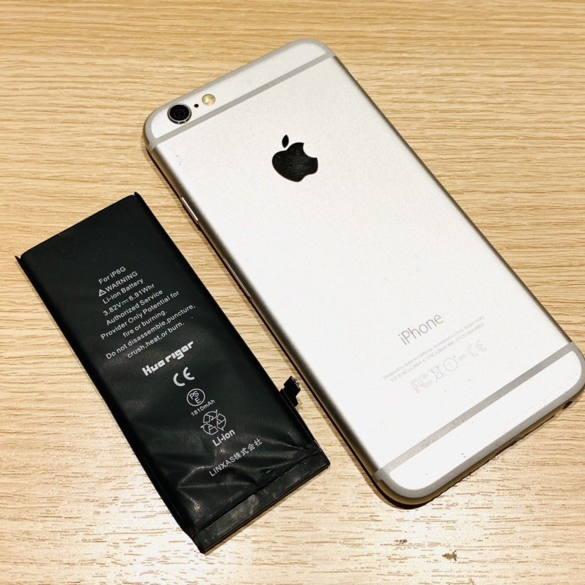iPhone6 バッテリー交換