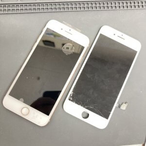 iPhone8 液晶交換修理