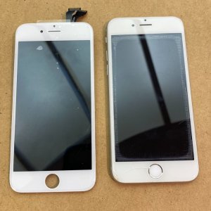 iPhone 6　液晶交換　修理実績