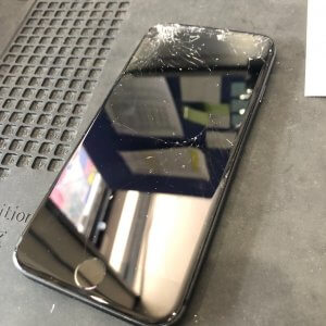 iPhone8 ガラスパネル交換