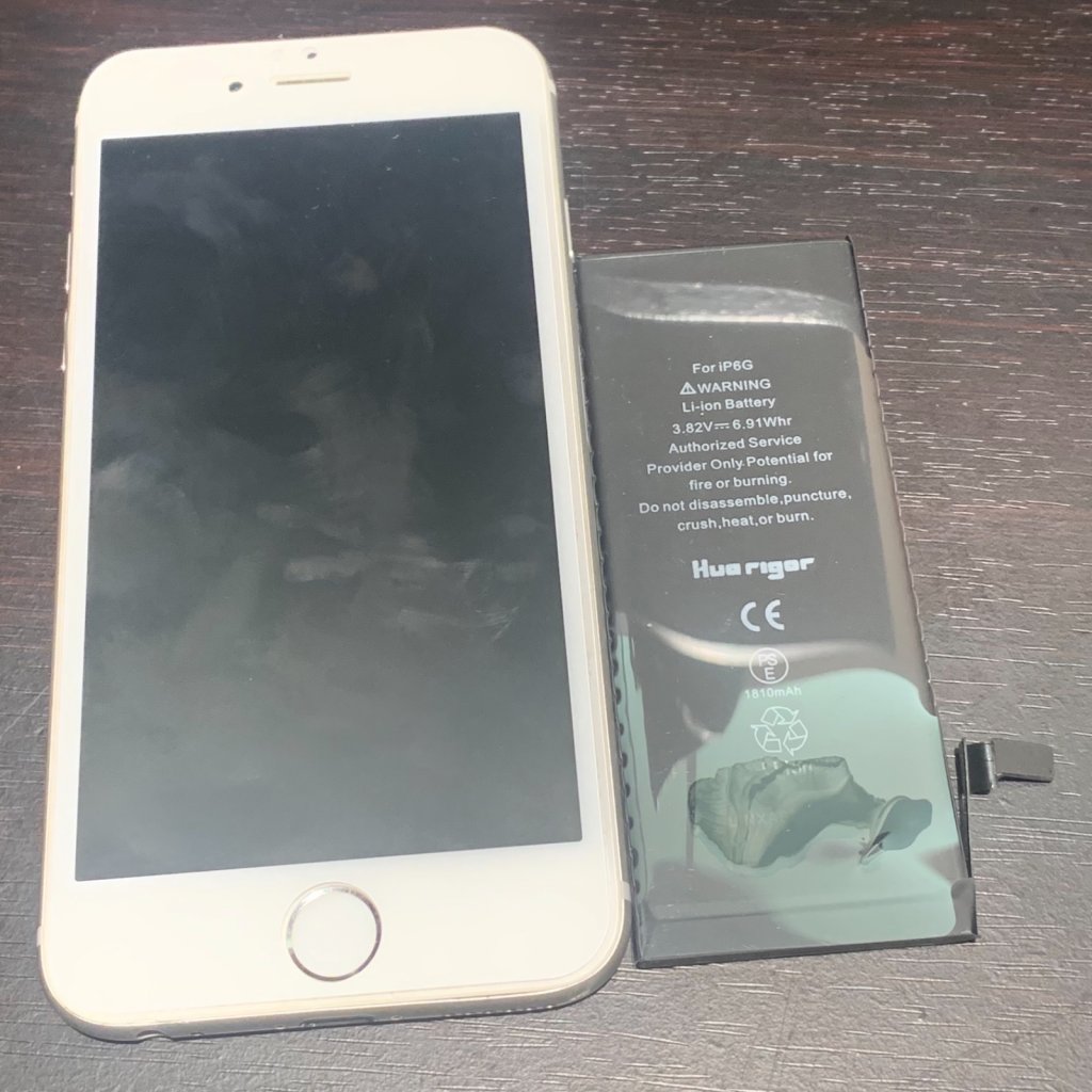 iPhone6 バッテリー交換 修理実績