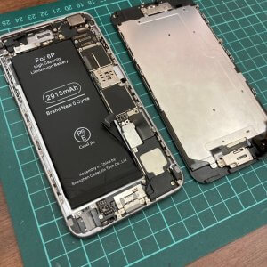 iPhone６plus　バッテリーの交換