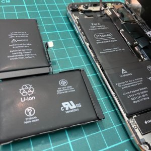 iPhoneX　バッテリー交換