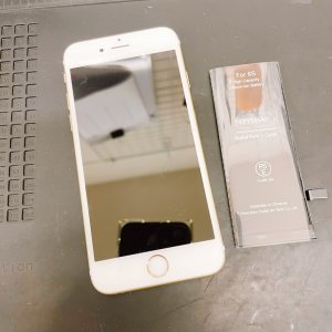 iphone6s　バッテリー交換