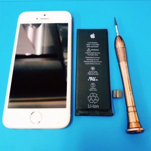 iPhone5-SE バッテリー交換