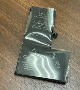 iPhoneX バッテリー交換