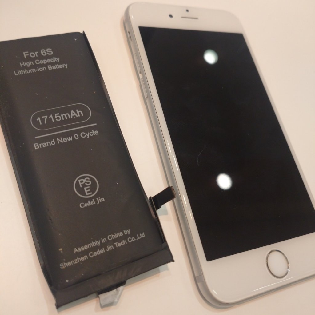 iPhone6S バッテリー交換