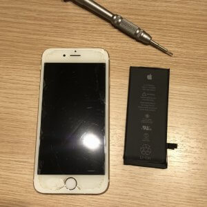 iPhone6S　バッテリー交換