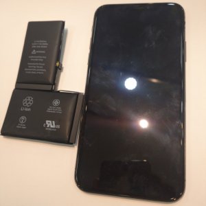 iPhoneX　バッテリー交換