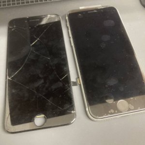 iPhoneSE 第二世代 画面割れ ガラス割れ フロントパネル 交換 修理