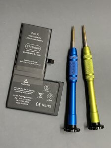 iPhoneX バッテリー交換