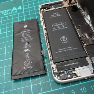 iPhone7　バッテリー交換