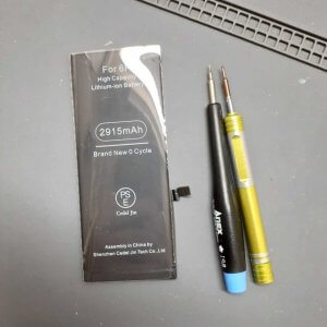 iPhone6plus バッテリー交換