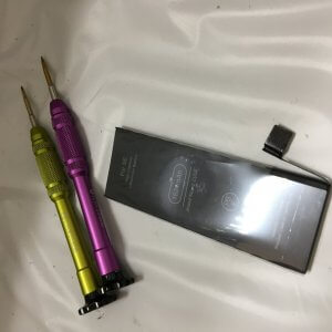 iPhone SE バッテリー交換
