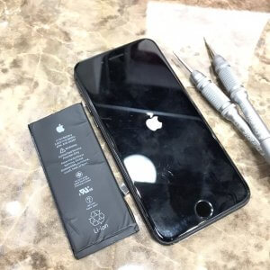 iPhone8 バッテリー交換