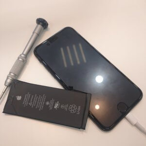 iPhoneSE2　バッテリー交換