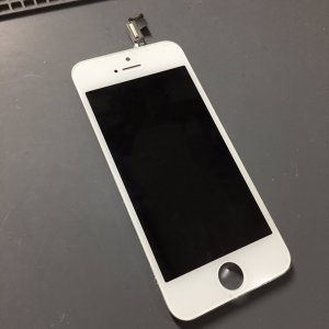 iPhone5S ガラスパネル交換