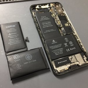 iPhoneX バッテリー交換