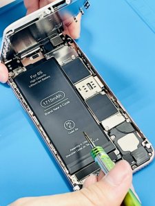 iPhone6S バッテリー交換修理