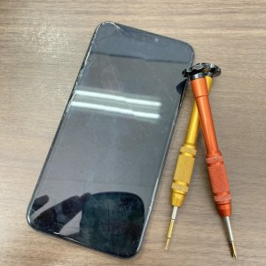 iPhoneX ガラスパネル交換修理