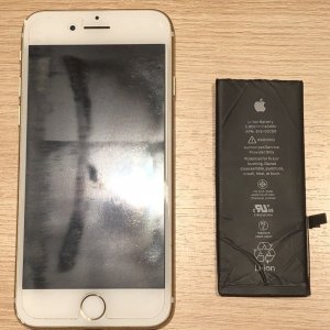 iPhone7バッテリー交換修理