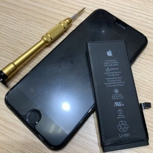 iPhone7 バッテリー交換